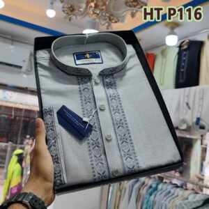 Smart Look Simple Design Panjabi For Men