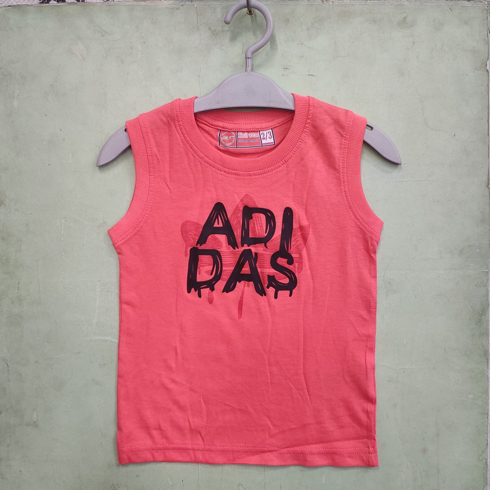 Boys Trendy Megi Sleeveless T-shirt - Image 2