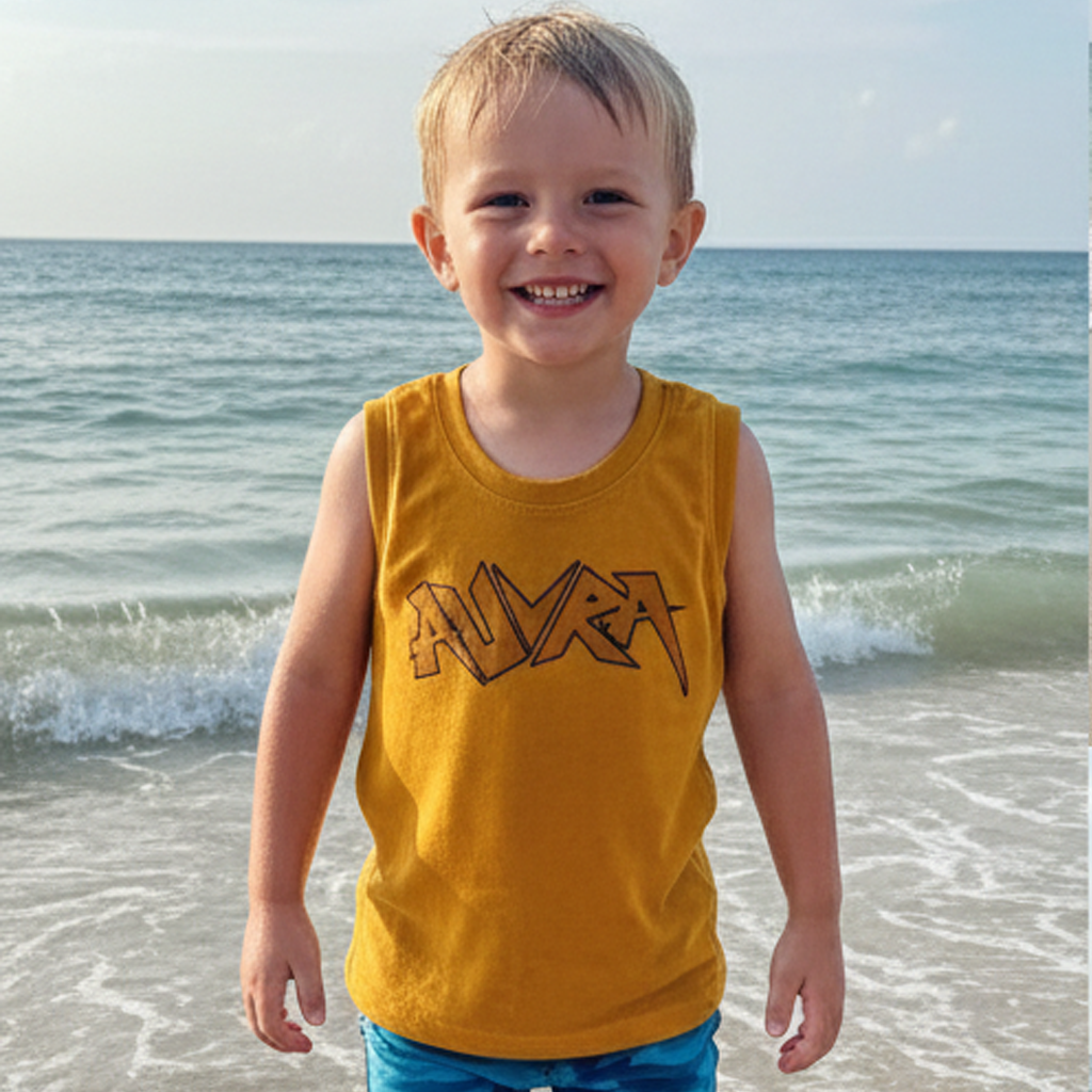 Boys Trendy Megi Sleeveless T-shirt