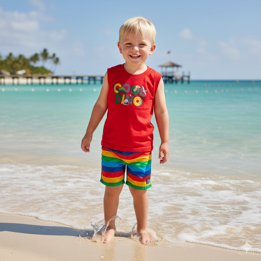 Boys Trendy Megi Sleeveless T-shirt