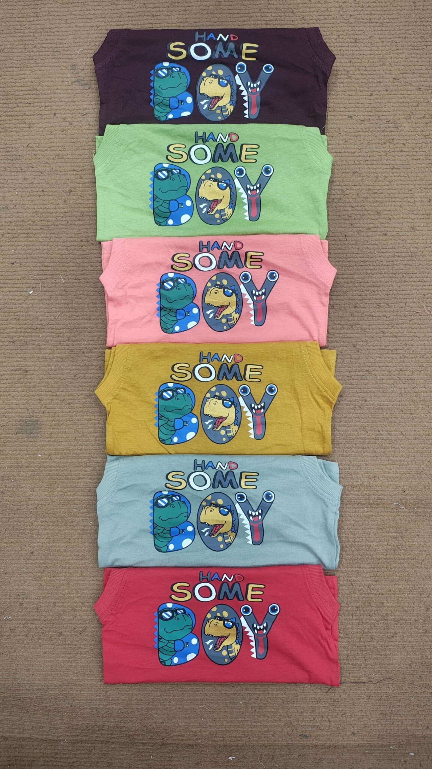 Boys Trendy Megi Sleeveless T-shirt - Image 3