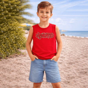 Boys Trendy Megi Sleeveless T-shirt