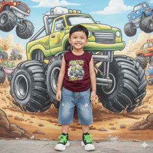 Boys Trendy Megi Sleeveless T-shirt