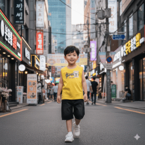 Boys Trendy Megi Sleeveless T-shirt