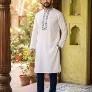 Men's Pure Cotton Panjabi