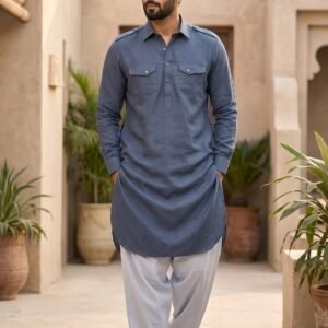 Smart Slime Fit Kabli For Men's