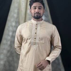 Alternative view of Prdrzimium Men's Slime Fit Panjabi For Men