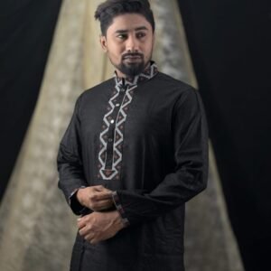 Prdrzimium Men's Slime Fit Panjabi For Men