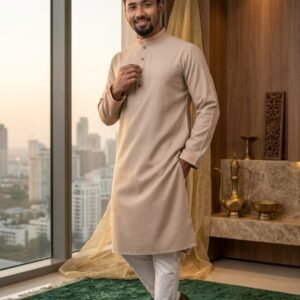 Men's Pure Cotton Panjabi